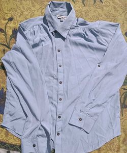 Roadster Women Blue Regular Fit Solid Casual