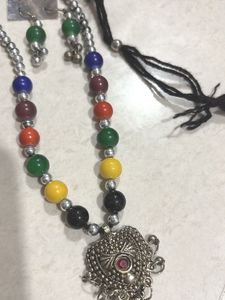 Beaded Charm Necklace