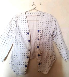 Star &amp; Dot Print Cardigan