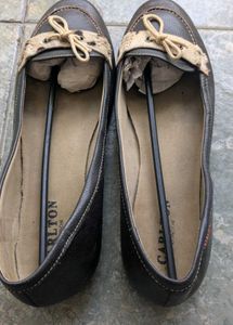 Carlton London Premium Leather Loafers