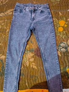 Acid Wash Denim Jeans