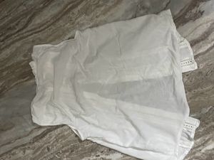 HnM Pristine White Sleeveless Shirt