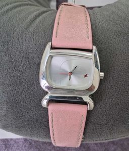 Fastrack Pink Leather Watch