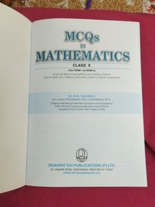 Mcq In Mathematics Rd Sharma