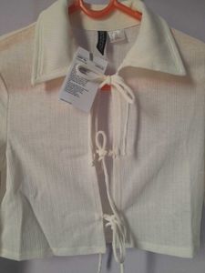 HnM Laceup Top