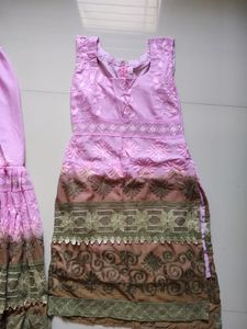 Pink Embroidered Salwar Kameez