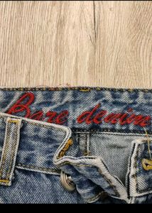 Cs1288 Bare Denim Branded Jeans Size 34