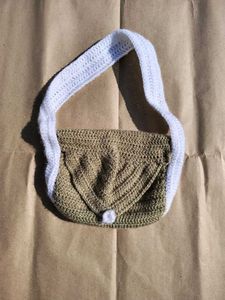 Vintage Crocheted Shoulder Bag