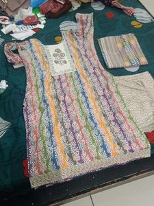 Printed Trouser Kurta Set