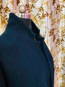 Elegant Navy Blue Coat