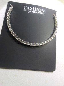 Oxidised Pearl Necklace