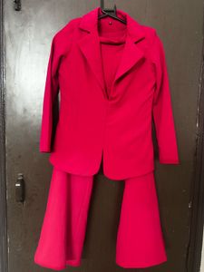 Hot Pink Blazer - Size M