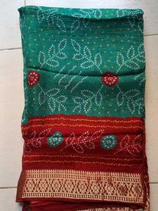 Bandhni Print Saree