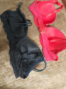 RED+BLACK Bra