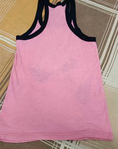 Pink Playboy Tank Top