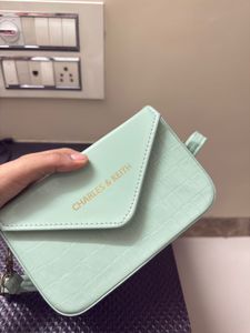 Charles &amp; Keith Mint Green Shoulder Bag