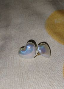 Heart Stud Earrings