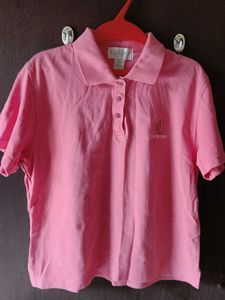 Pink Oak Quarry Polo - Size M