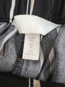 H&amp;M High Waist Trouser With Belt