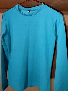 Teal Long Sleeve Top - Size M