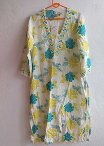 Floral Print Kurta Set