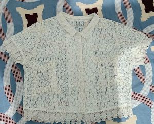 White Translucent Shirt