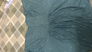 Blue kaftan style  tunic Top