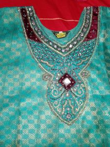 Net Kurtis Suit Party Wear