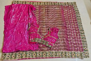 Elegant Ethnic Saree with blouse and peticot