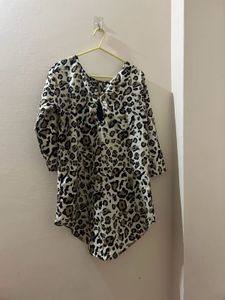 Animal Print Top