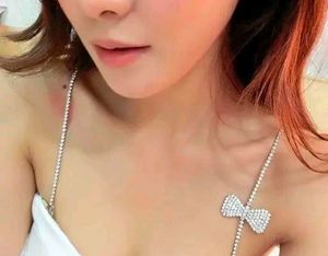 Sparkling Bow Bra Strap