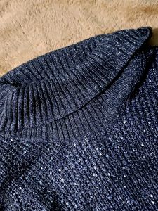 Sparkly Knit Mini Dress