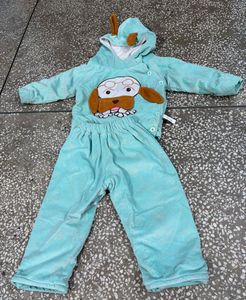 two pieces of boys winter warm sets