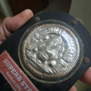 Vintage Keyholder Contains Silver Foil
