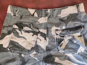 Semi Baggy Fit Jogger , Cargo Pant  Red Camel