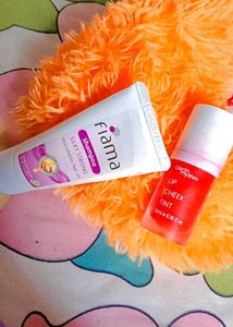 Fiama Shampoo & Earth Rhythm Lip Cheek Tint