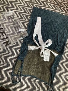 Shein Bold Spaghetti Strap Backless dress