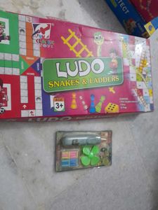 Ludo ,snakes And Ladder ,rotating Eraser