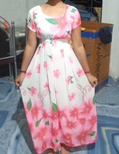 Floral Print Maxi Dress