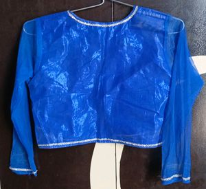 Blue Gown With Jacket
