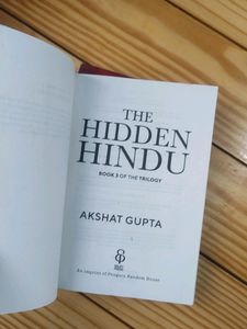 The Hidden Hindu Trilogy By Akshat Gupta