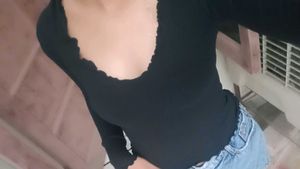 Black Long Sleeve Top
