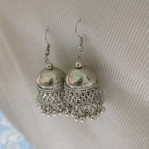 Oxidised Mini Jhumka