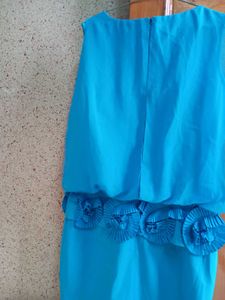 Blue Flower Dress