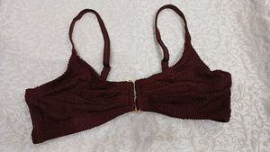 Free delivery...Brown Textured bra 36B