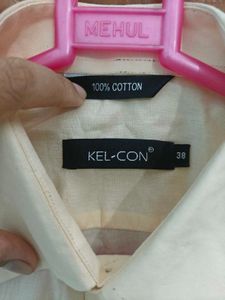 Men&#39;s Cream Shirt