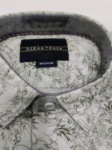 Ocean Touch mint green Print Shirt