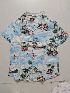 Beach shirt linen from marks and Spencer for boys