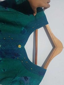 Tie-Dye Tailored Stiched Kurta