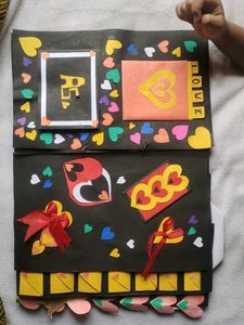 Handmade Scrapbook 4 Page For Your Special Person